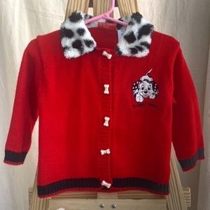 Disney 102 Dalmatians Sweater Jacket